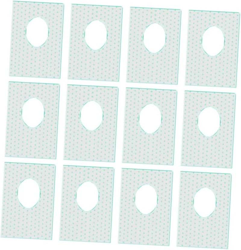 أغطية مقاعد المرحاض القابلة للتخلص منها 14 قطعة، أغطية نونية سفر كبيرة من اللباد الصديق للبشرة - Image 1